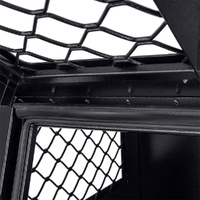 Dog Cage And Toolbox 1780mm x 700mm x 850mm Black OZY-HDBLK 