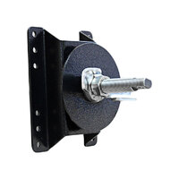 Spare Wheel Holder With Floor Mount Black OZY-TMB Black