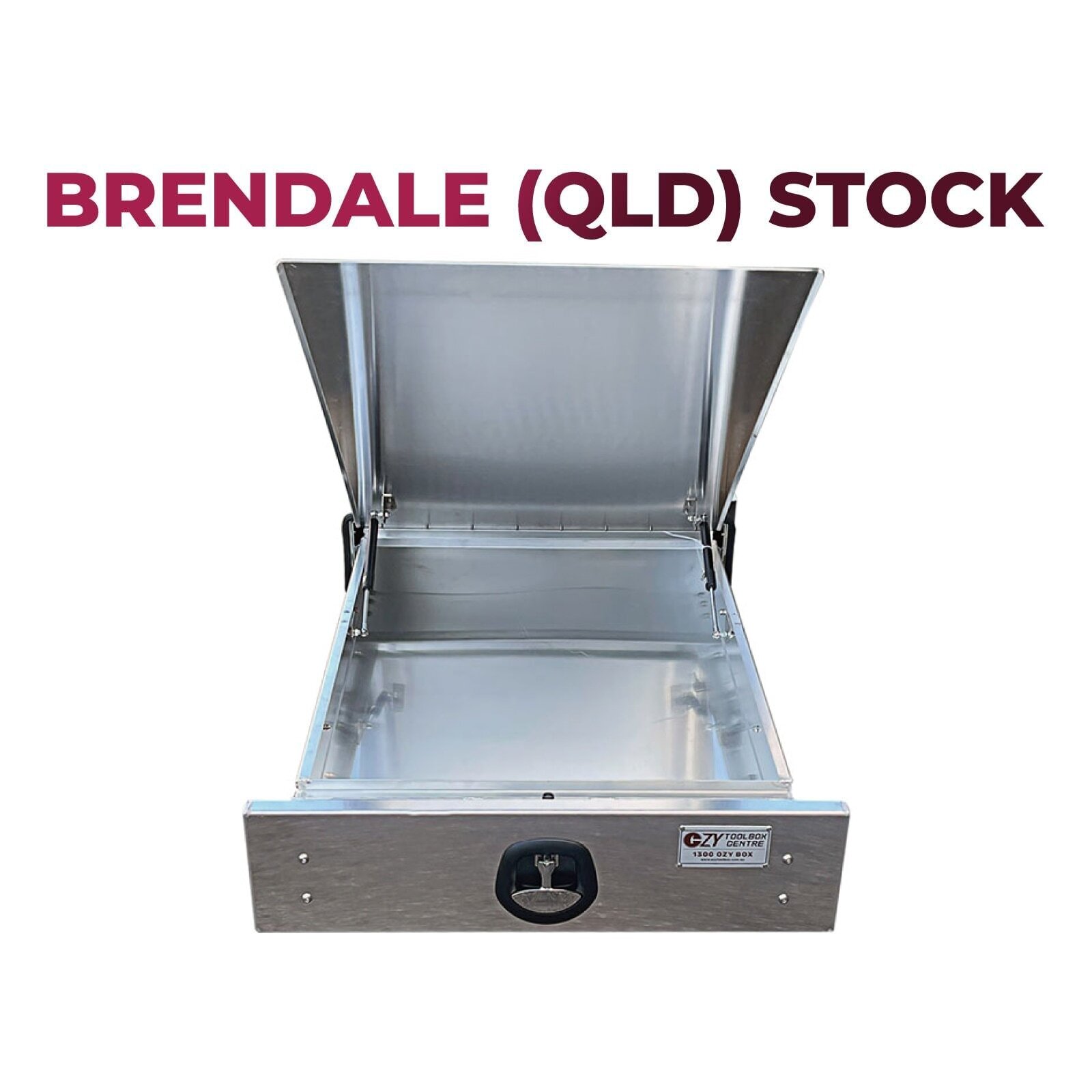 Trundle Drawer - 1400mm x 800mm x 200mm Aluminium OZY-TD1400-Q - QLD
