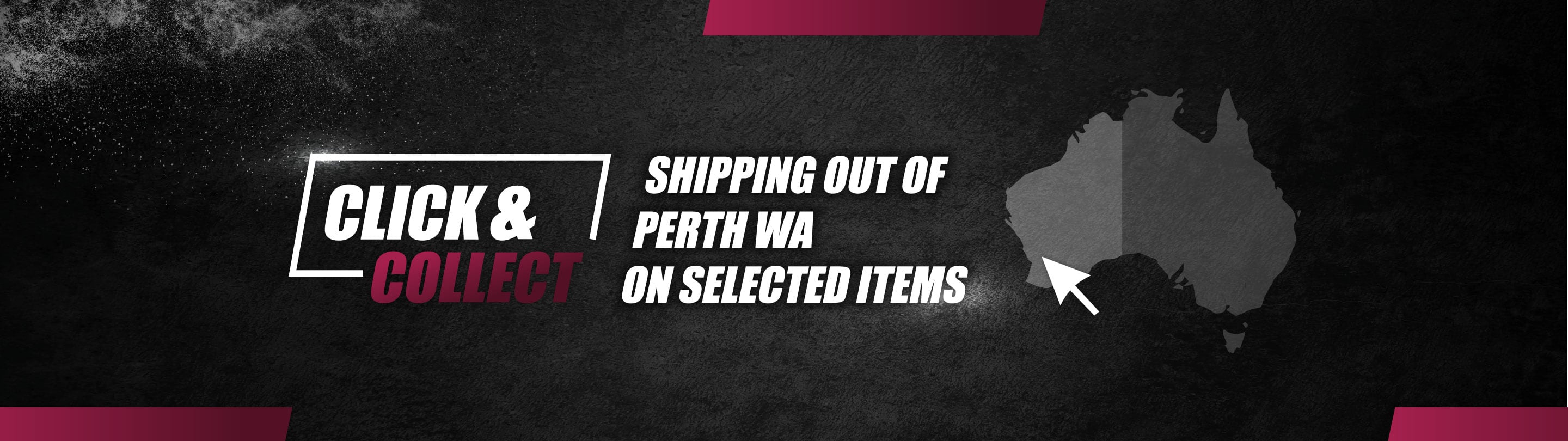 Shipping Out of Perth WA Desktop Banner