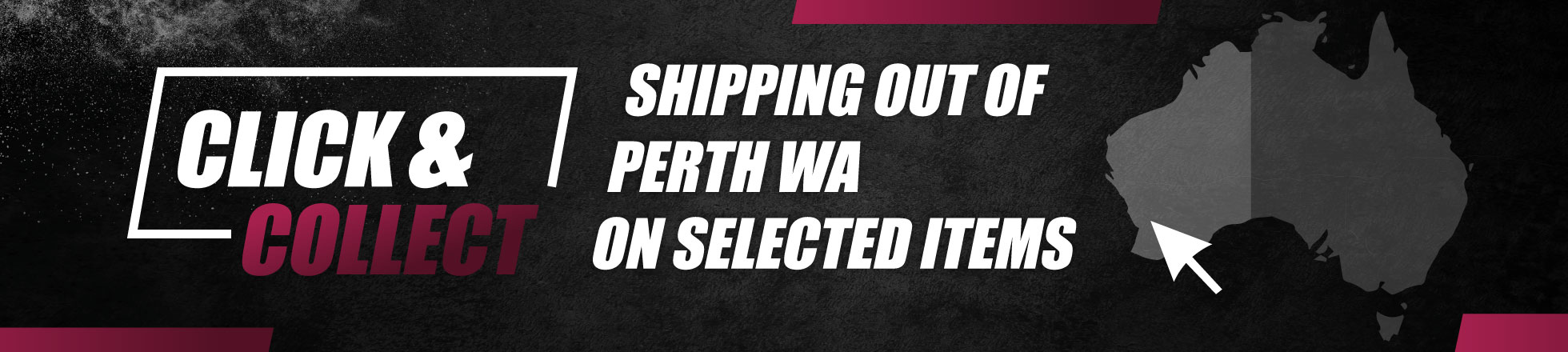 Shipping Out of Perth WA Desktop Banner