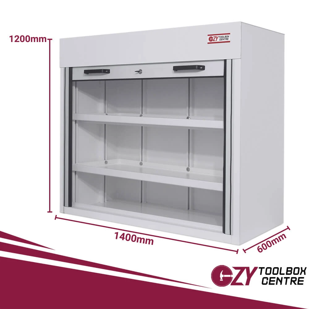 Truck Box 1400mm x 600mm x 1200mm Roller Shutter OZY-1461RS-W