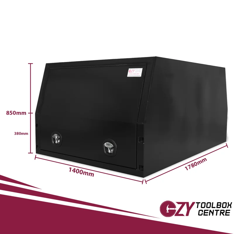 Canopy Jack Off 1780mm x 1400mm x 850mm Black OZY-1714CFJB 