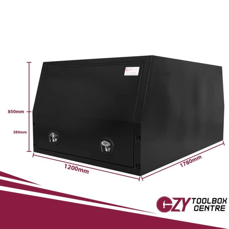 Canopy Jack Off 1780mm x 1200mm x 850mm Black OZY-1718CFJB