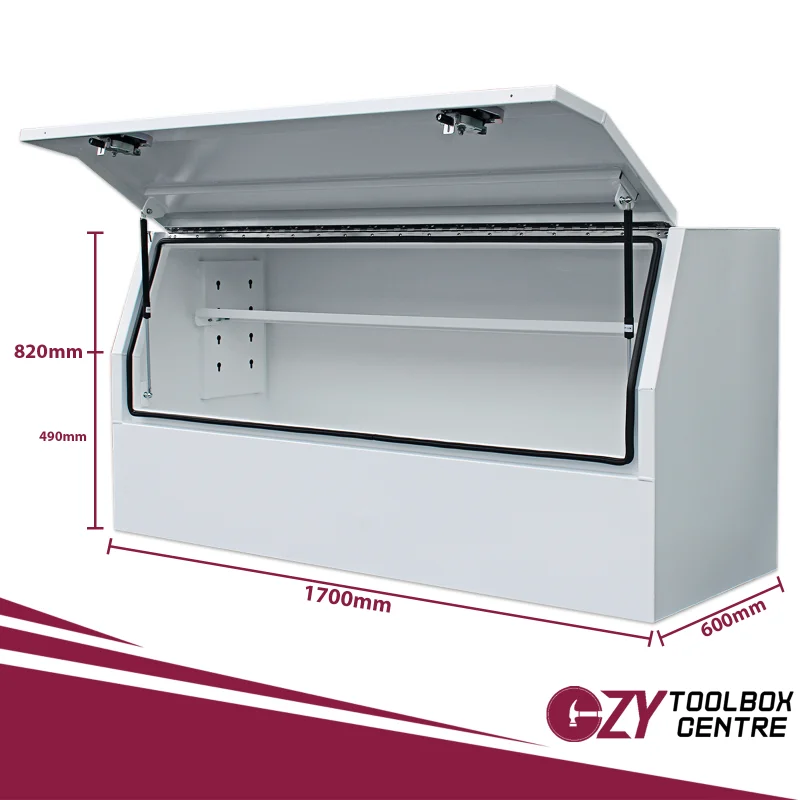 Half Lid 1700mm x 600mm x 820mm White OZY-1768HDW 