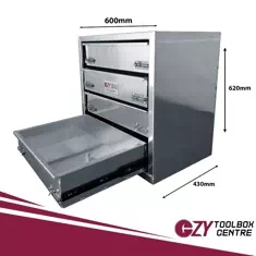 Drawers 600mm x 430mm x 620mm OZY-646DFP