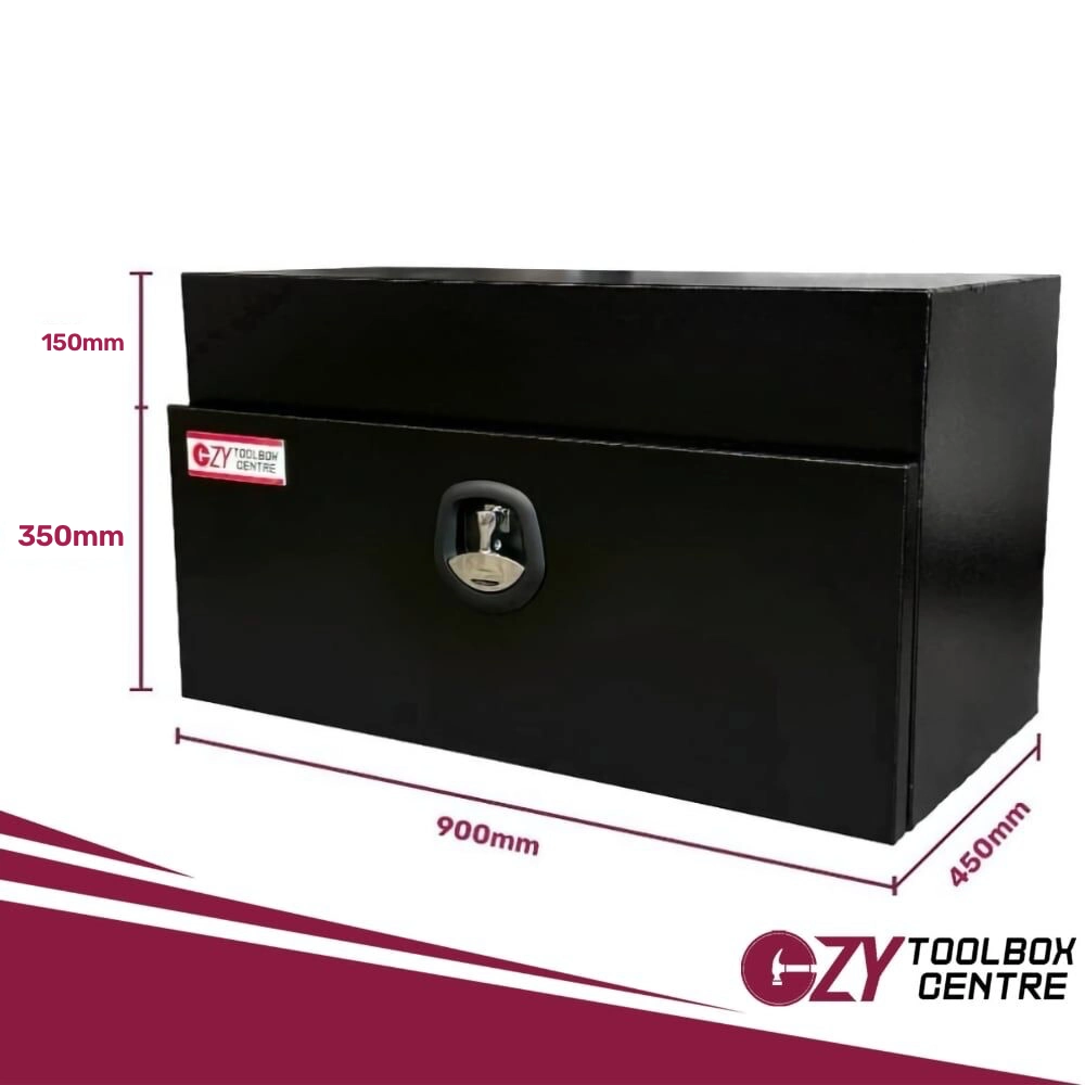 Undertray 900mm x 450mm x 500mm OZY-945FPB Black