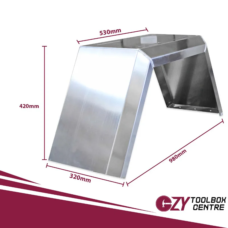 Flared Mud Guards - Aluminium OZY-MUDG