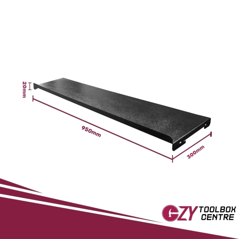 Additional shelf for Toolbox 1000mm OZY-TBS-1000-B Black