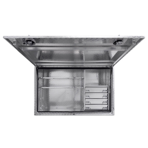 Truck Box 1900mm x 600mm x 1200m Checker Plate OTC-1961CP-4D 