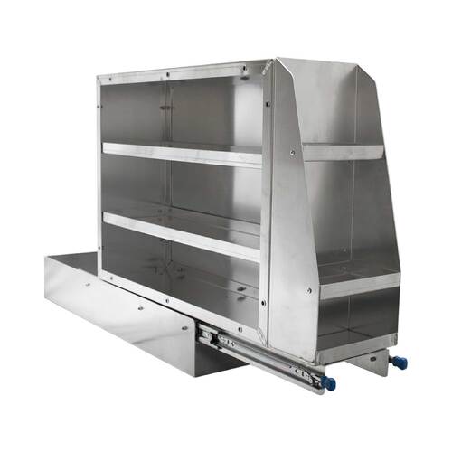 Aluminium Canopy Pantry Slide 830mm x 210mm x 660mm OTC-SS