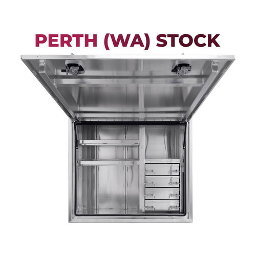 Truck Box 1400mm x 600mm x 1200m Flat Plate OZY-1461FP-4D-P Perth Warehouse