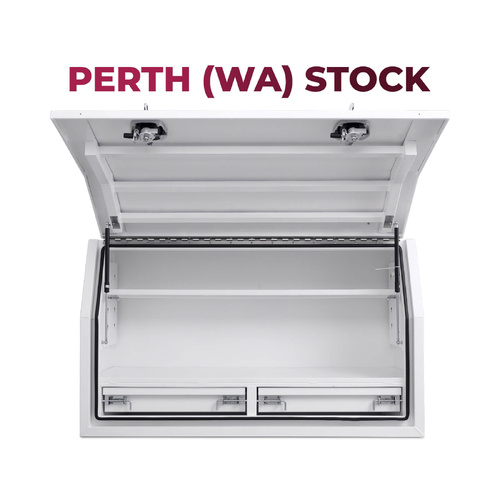 Built-in Drawers 1400mm x 600mm x 820mm White OZY-1468FD-2W-P Perth Warehouse