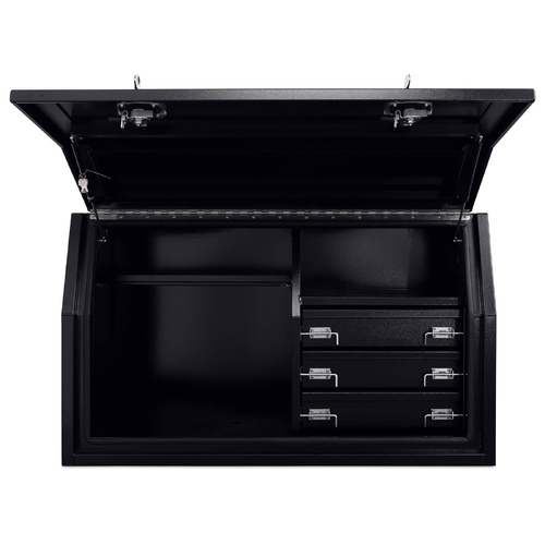 Built-in Drawers 1400mm x 600mm x 820mm Black OZY-1468FD-3B