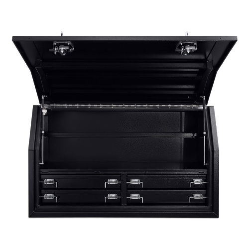 Built-in Drawers 1400mm x 600mm x 820mm Black OZY-1468FD-4B 