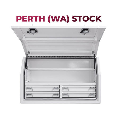 Built-in Drawers 1400mm x 600mm x 820mm White OZY-1468FD-4W-P Perth Warehouse