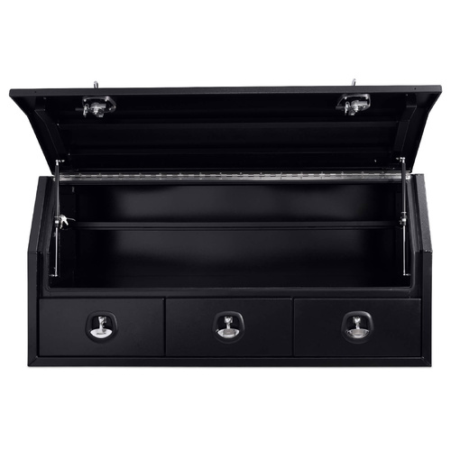 Built-in Drawers 1700mm x 600mm x 820mm Black OZY-1768AB 