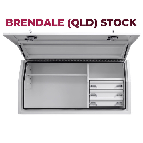 Built-in Drawers 1700mm x 600mm x 820mm White OZY-1768FD-3W-Q QLD Warehouse