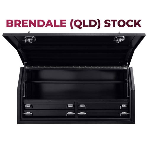 Built-in Drawers 1700mm x 600mm x 820mm Black OZY-1768FD-4B-Q QLD Warehouse