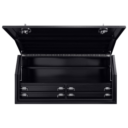 Built-in Drawers 1700mm x 600mm x 820mm Black OZY-1768FD-4B 