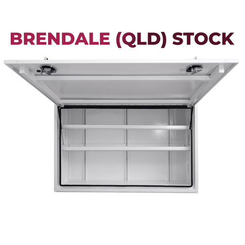 Truck Box 1900mm x 600mm x 1200m White OZY-1961FPP-W-Q - QLD 