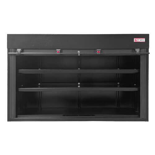 Truck Box 1900mm x 600mm x 1200mm Roller Shutter  Black OZY-1961RS-B