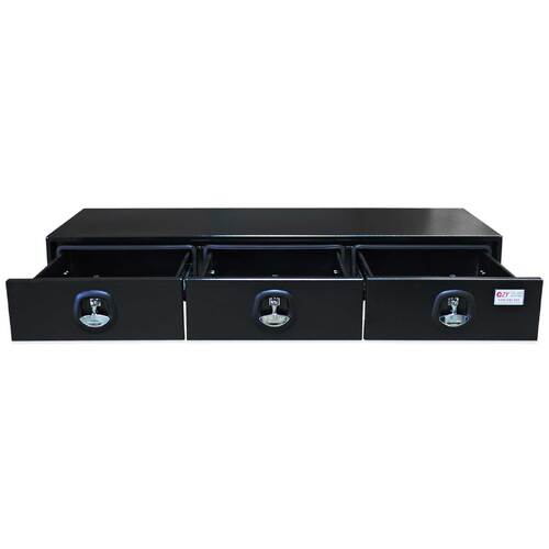 Drawers 1700mm x 600mm x 250mm OZY-D3B-1700 Black