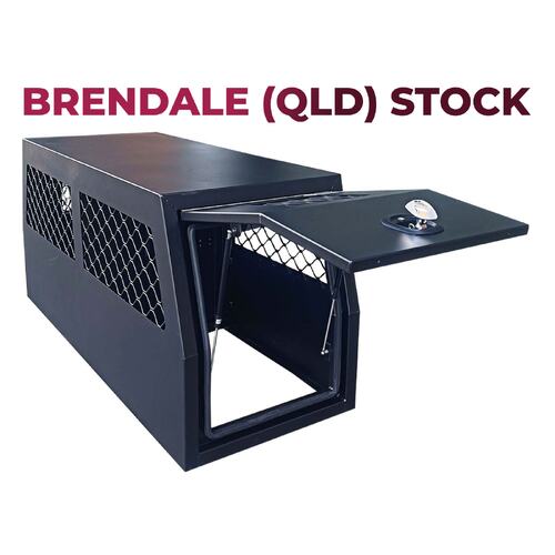 Dog Cage 1780mm x 700mm x 850mm OZY-DBBLK-Q Black - QLD Warehouse