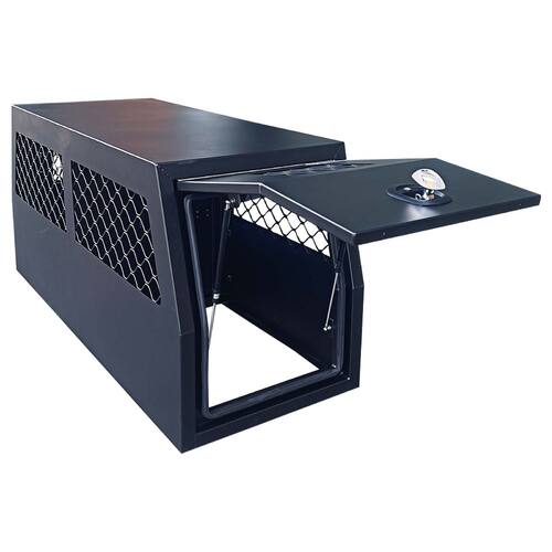 Dog Cage 1780mm x 700mm x 850mm Black OZY-DBBLK 
