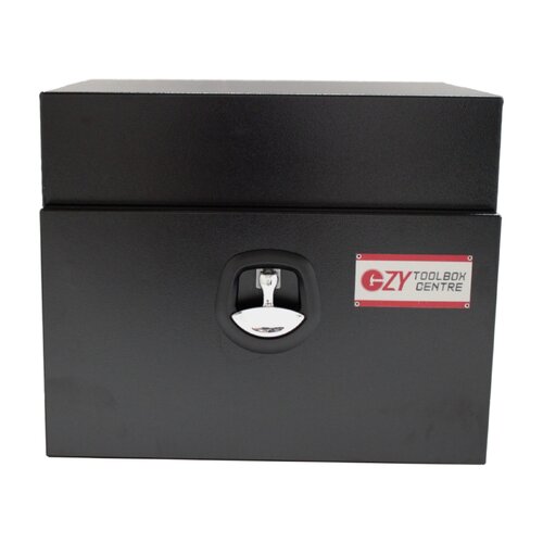 Under Tray Truck Tool Box with Drawer - Black