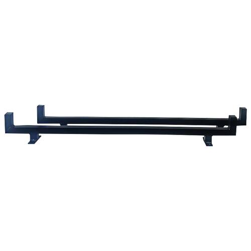 Aluminium Toolbox Roof Rack Black OZY-LRB