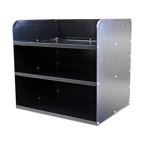 Aluminium 3 Tier Shelf Unit Black OZY-SBUNIT