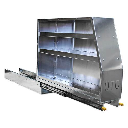 Aluminium Canopy Pantry Slide 803mm x 194mm x 663mm OZY-SS