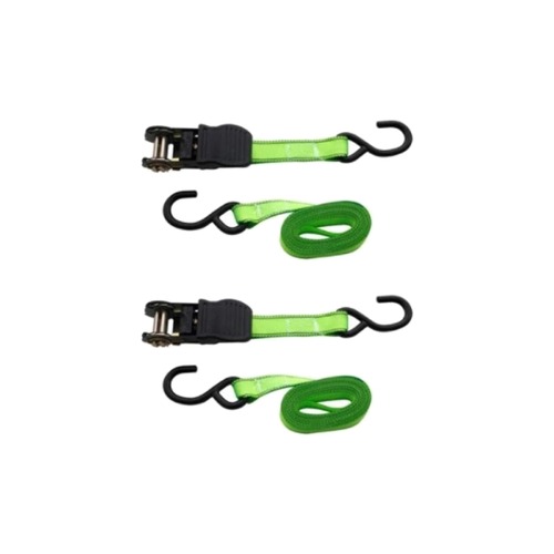 Syneco 25mm x 4.5m S Hook Ratchet Tie Down Set - Single Strap
