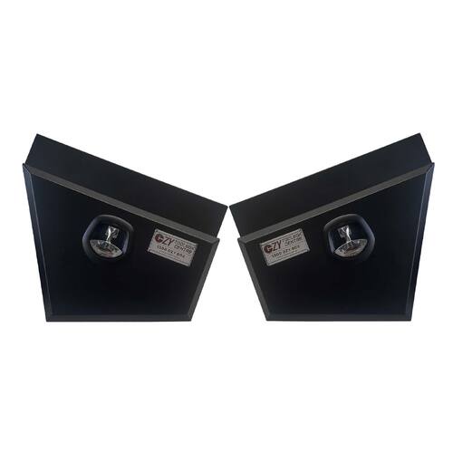 Under Tray Toolbox 600mm x 210mm -260mm x 450mm Black OZY-UB600B