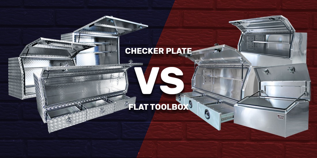 Checker Plate Vs Flat Toolbox: What's the real difference? Image