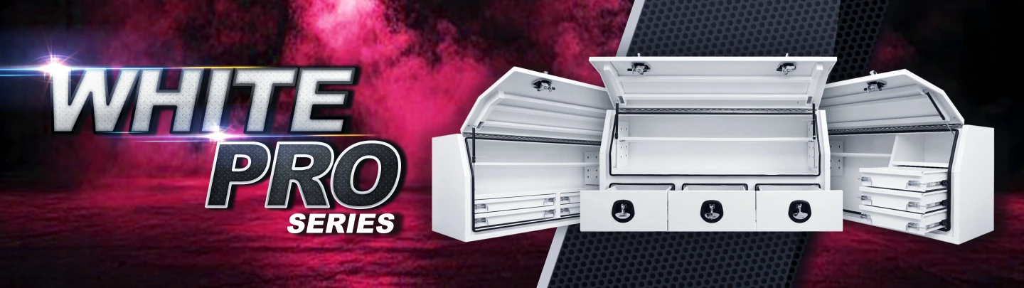 White Pro Series Banner