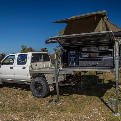 Turn Your UTE Into a Remote Camping Home by Installing Toolbox Canopies